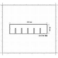 MODEL : 칸막이 CA516-세로